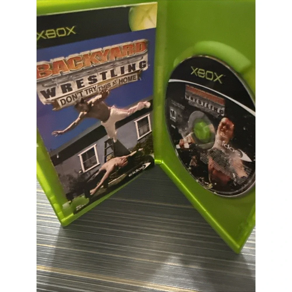 Backyard Wrestling: Don't Try This at Home (Microsoft Xbox, 2003) Complete